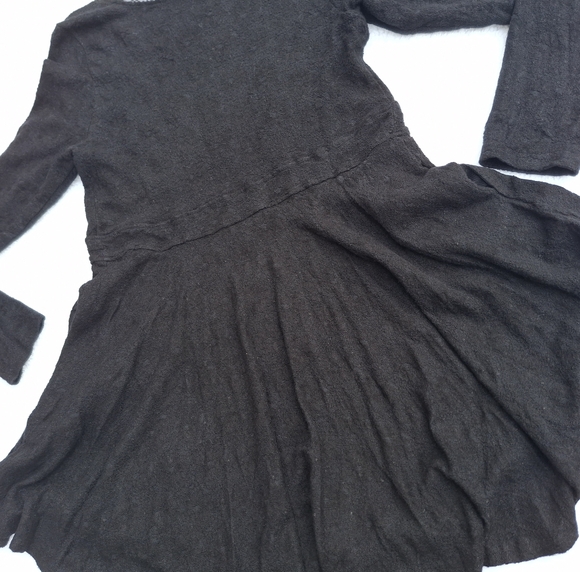 Free People All Yours Mini Black Dress-XL - Picture 15 of 15